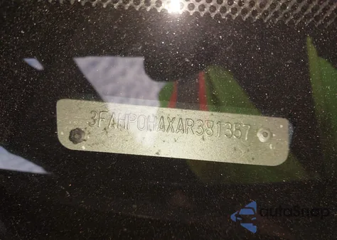 2010 Ford Fusion Se z USA, uszkodzony, nr VIN 3FAHP0HAXAR381357